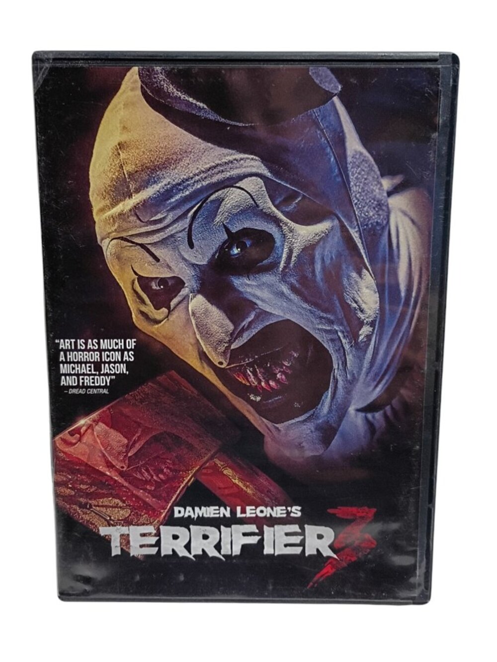Cineverse Terrifier 3 Dvd Cv7039 Horror Movie Damien Leone Art The Clown 2024